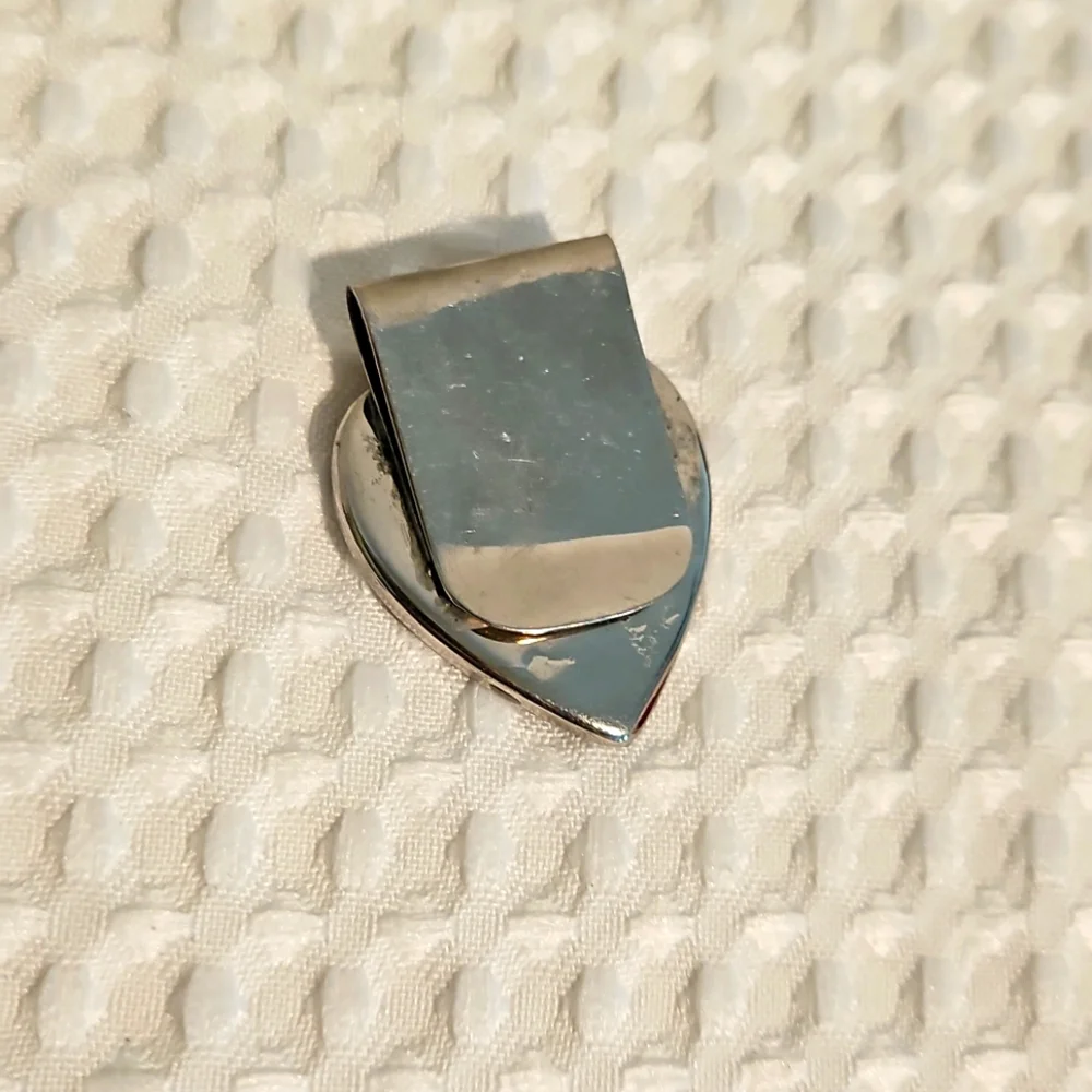Money Clip w/inlaid Stones